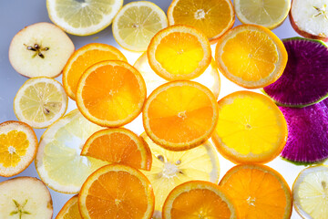 Let's consume fresh organic fruit juices for a healthy life.