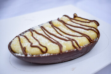 cake on a plate
