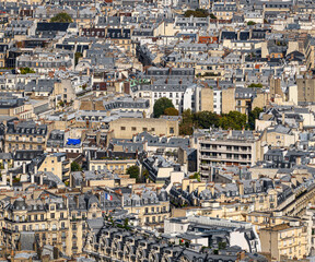 Fototapeta na wymiar Parisian rooftops