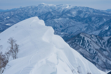 Winter on mt Tanigawa
