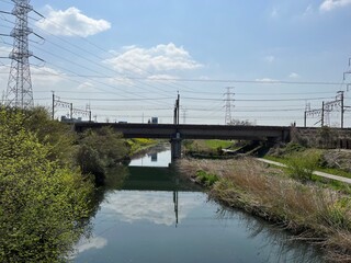 bridge over river