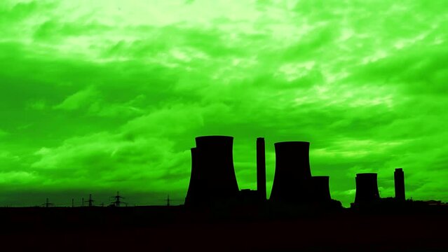 green energy time lapse - conceptual