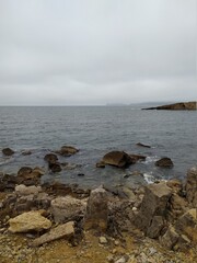 sea and rocks