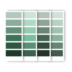 colorful turquoise palette for digital wallpaper design. Summer style. Colorful palette. Vector illustration. stock image. 
