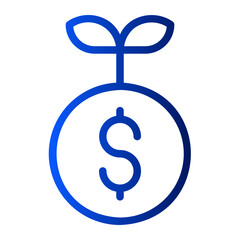 finance gradient icon