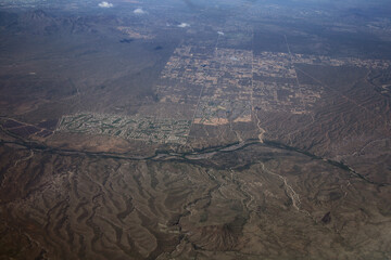 Aerial view of Fort McDowell