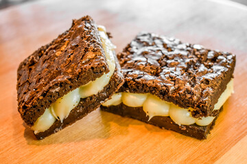 cake with chocolate