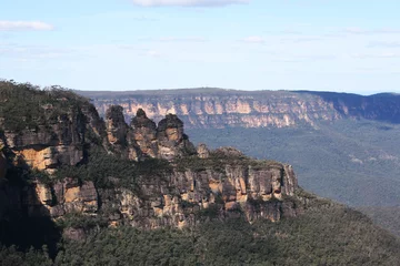 Cercles muraux Trois sœurs Three Sisters Rock Formation Blue Mountains Australia