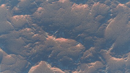 abstract cosmic texture, beautiful alien planet in far space, detailed planet surface, abstract aerial view, abstract texture, science fiction, cosmic landscape	
