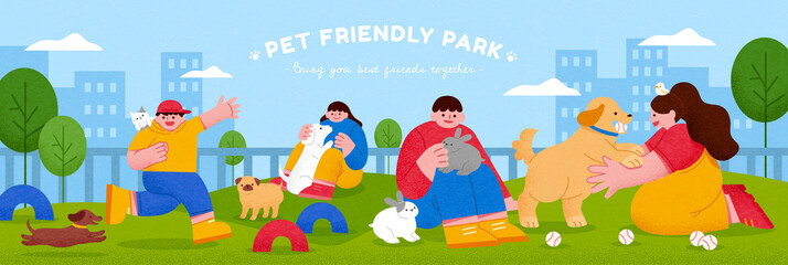 Pet friendly park