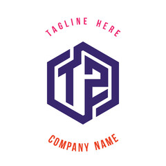 T2  lettering logo is simple, easy to understand and authoritative