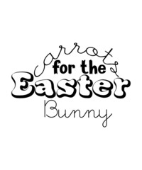 Hoppy Easter Svg, Cute Easter Bunny, Happy Easter Svg, Kids Easter Svg, Funny Easter