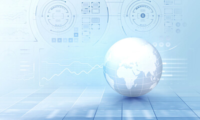 Global communication and technology Image