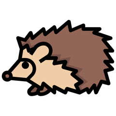 HEDGEHOG Filled Outline