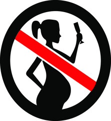   Pregnant woman should not drink alcohol.