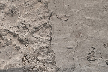 Concrete texture background pattern. Old pavement.