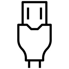 PLUG26 line icon