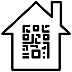 HOUSE line icon