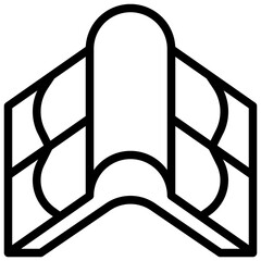 ROOF13 line icon