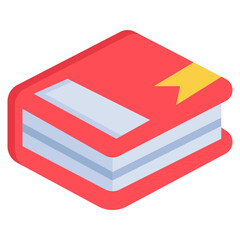 BOOK 8 flat icon