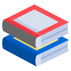 BOOK 9 flat icon