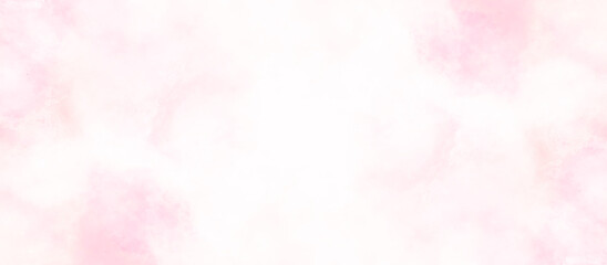 Fototapeta premium Abstract soft Pink watercolor background texture, Soft blurred abstract pink roses background. Watercolor painted background. Brush stroked painting. Modern Pink Yellow Watercolor Grunge.