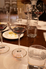 Red Brunello di Montalcino wine and olive oil tasting tour in cantina near Montalcino Tuscany, Italy