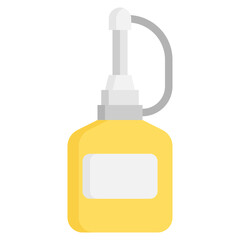 Obraz premium OIL flat icon