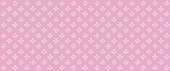 illustration of vector vintage background with pink colored pattern