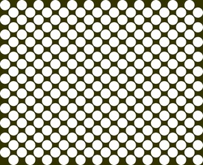 Big & Small polka dot pattern background.seamless polka dot pattern vector.Seamless pattern. Big dots wallpaper. Circles ornament. Polka dot motif. Circular figures backdrop.	
