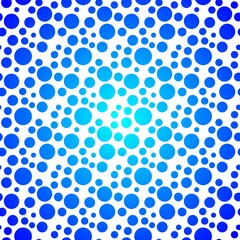 Abstract blue background.Abstract  Sky Blue seamless pattern with monochrome balls.Polka dots ornament.Illustration of dots pattern for background abstract.Good for invitation,poster,card,flyer,banner