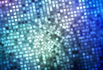 Light BLUE vector background with rectangles.