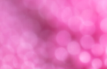 Pink bokeh as an abstract background.