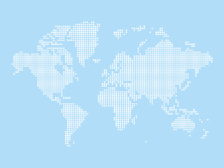 Fototapeta na wymiar 世界地図の背景素材　world map 