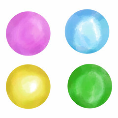 Watercolor brush decoration element background. watercolor design