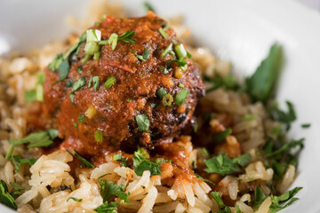 beef with rice