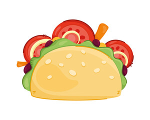 taco mexican food