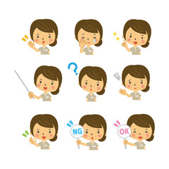 エスティシャン　美容部員