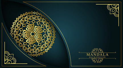 Premium Golden Traditional Mandala Vector Design. gold, mandala, abstract, decoration, design, flower, background vector