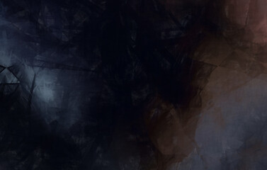 Modern art. Colorful contemporary artwork. Color strokes of paint. Brushstrokes on abstract background. Brush painting.