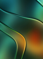 Abstract pattern glossy color background. Vibrant colorful wavy texture wall. Creative and beautiful wallpaper.