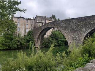 Fototapeta na wymiar Le Pont du Vigan Cévennes