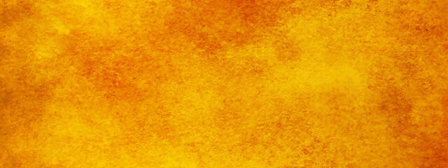 Abstract decorative grunge texture of orange or yellow concrete wall background, Colorful bright yellow or orange design paper texture, Old yellow or orange grunge texture background for design.