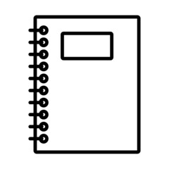 Exercise Book With Pen Icon