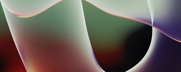 Abstract background. Fluid color gradient waves, with dynamic motion. Neon colorful abstract design of light waves. Illustration For Wallpaper, Banner, Background, Card, Book Illustration, website.