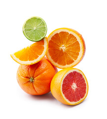 Sweet oranges fruits