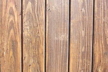 Brown wood texture background coming from natural tree. The wooden panel has a beautiful dark pattern, hardwood floor texture