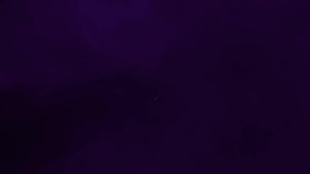 3D Background loop of Spectacular thunderstorm lightning strikes dark night Epic thunderstorm moving clouds. storm sky timelapse powerful flashes lights. Dark Nature environment. Night thunderstorm