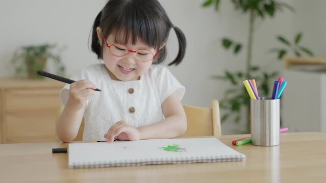 子供・眼鏡・視力・育児・子育て