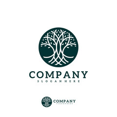 Tree logo vector template, Creative Tree logo design concepts